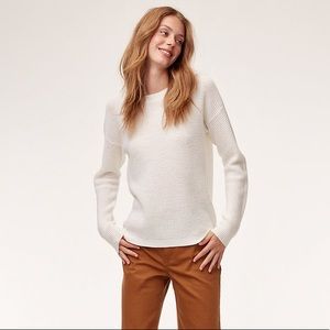 Wilfred Free - Knitted Sweater - Cream